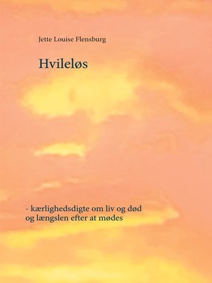 cover image of Hvileløs